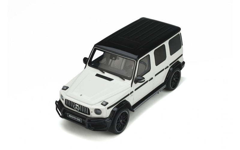 1/18 Mercedes AMG G63 with Front Bumper *Resin Series*, polar white