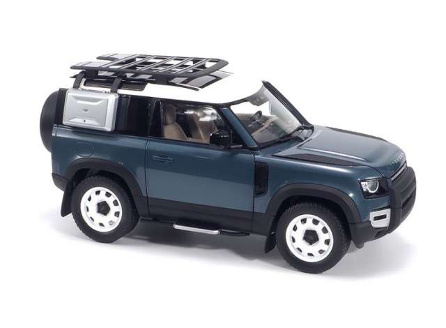 2020 Land Rover Defender 90 With Roof Pack, tasman blue