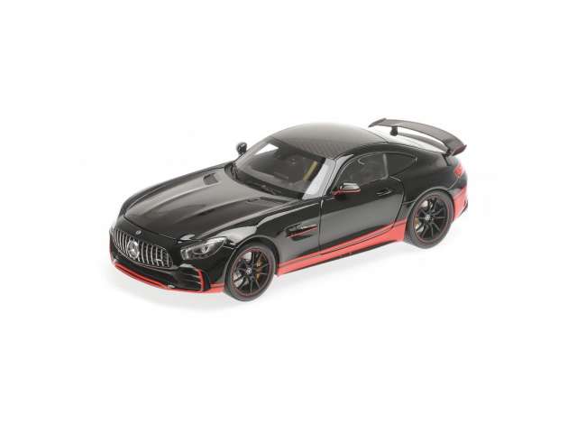 2017 Mercedes-AMG GT R, black with red stripe