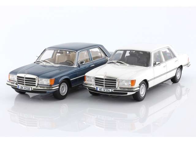 1975-1980 Mercedes Benz 450 SEL 6.9 (W116) Baujahr, blue metallic