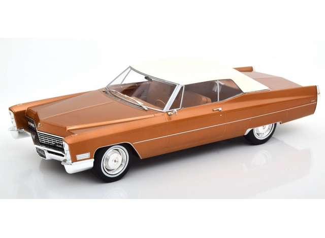 1967 Cadillac DeVille Softtop, goldbrown metallic