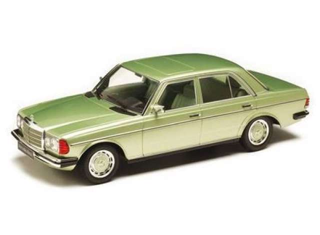 1977 Mercedes Benz 230E W123, light green metallic