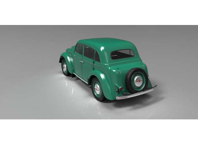 1946 Moskvich 400-420 *Diecast Series*, green