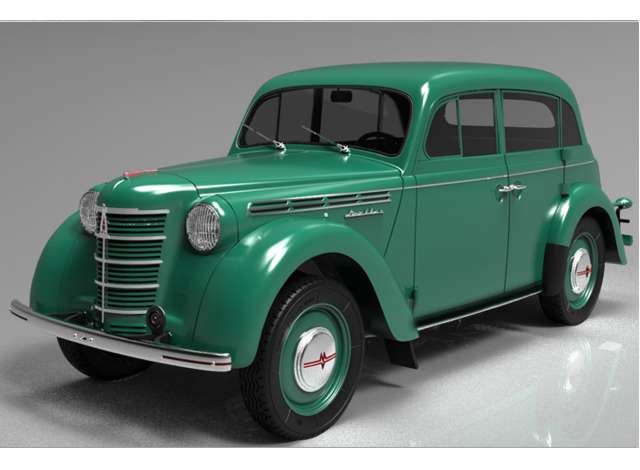 1946 Moskvich 400-420 *Diecast Series*, green