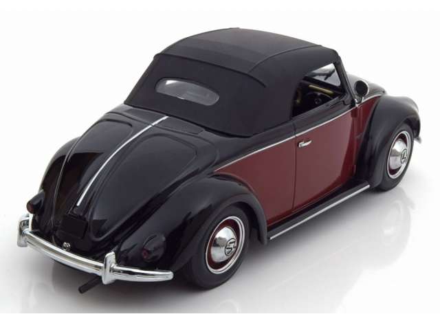 1949 Volkswagen Hebmueller cabrio, black/dark red
