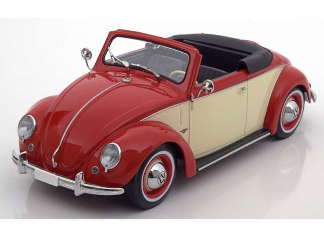 1949 Volkswagen Hebmueller cabrio, red/ivory