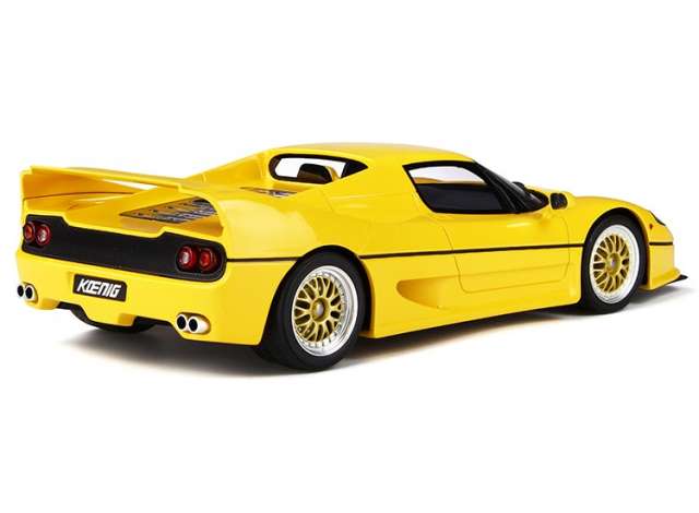 1/18 Koenig Specials F50 *Resin Series*, yellow/black