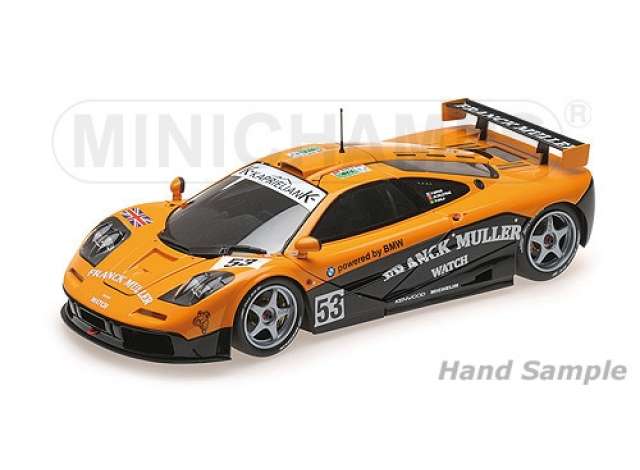 1996 McLaren F1 GTR Kokusai Maihatsu Racing Giroix/Sala/Deletraz Le Mans 24h, yellow