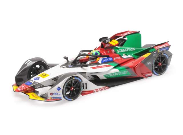 2018 Audi Sport ABT Schaeffler L. Di Grassi Formula E Season 5, white/red/gren