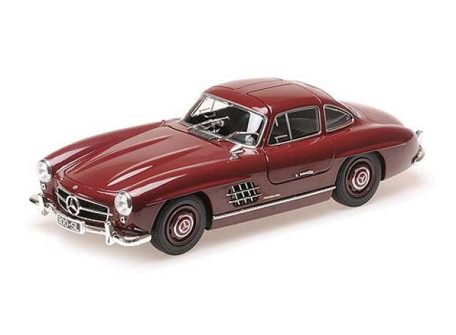 1955 Mercedes Benz 300SL (W198), dark red