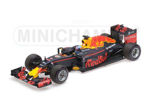2016 Red Bull Racing Tag-Heuer RB12 Daniel Ricciardo 1st Pole Position Monaco GP *Resin Series*, red/blue
