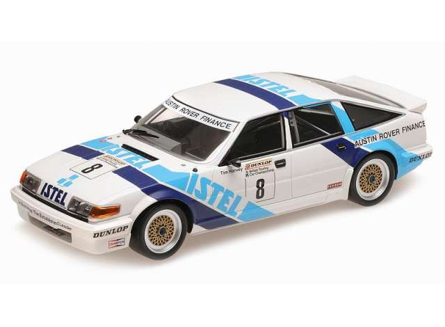 1987 Rover Vitesse Istel Tim Harvey Winner Class A Dunlop RAC BTCC *Resin Series*, white/blue
