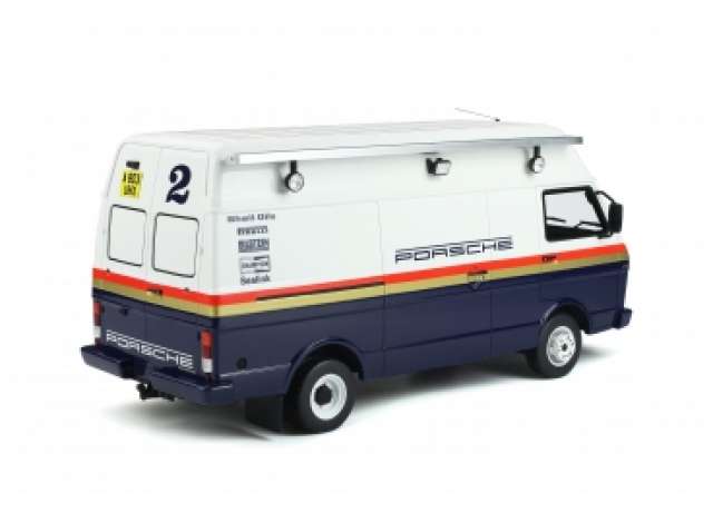 1984 Volkswagen T35 Assistance Porsche *Resin series*, white/blue