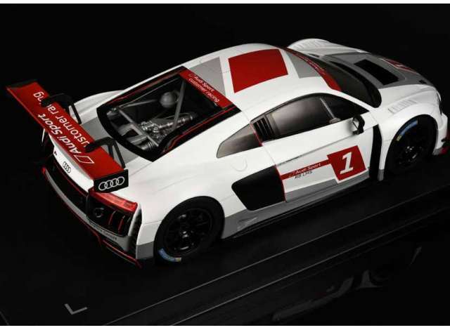 Audi R8 LMS Presentation Car, white/silver