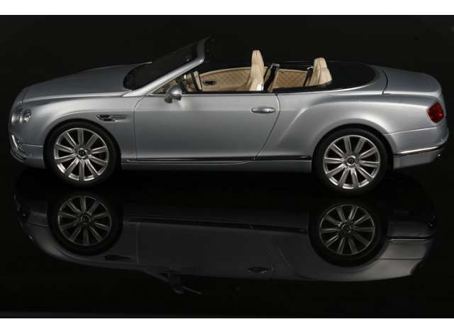 2016 Bentley Continental GT Convertible LHD, silver frost (white)