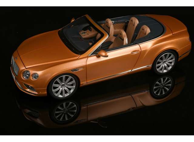 2016 Bentley Continental GT Convertible RHD, sunburst gold