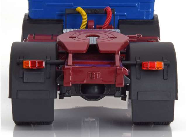 1/18 Diecast 1969 Mercedes LPS 1632, Blue/Red