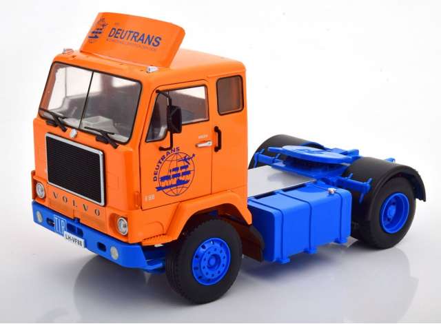 1965 Volvo F88 *Deutrans*, orange/blue