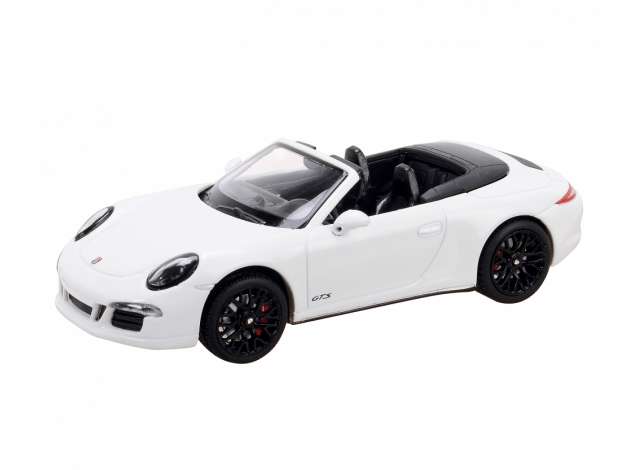 Porsche 911 GTS convertible, white