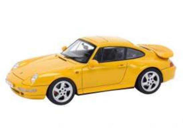 Porsche 911 Turbo, yellow