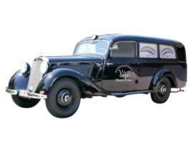 Mercedes Benz 170V Hearse, black