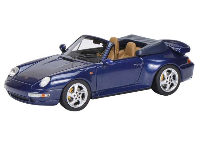 1/43 Porsche 911 (993) Turbo Cabrio, blue