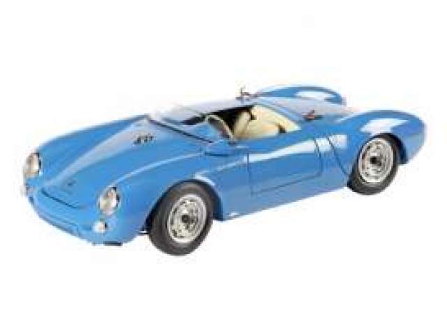 Porsche 550 spyder, blue